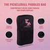 Pickleball Paddles Set of 2, Pickle Ball Equipment with 4 Balls and Bag .T700 Carbon Fiber Paddles with Graphite Grip Set for Beginners & pro.